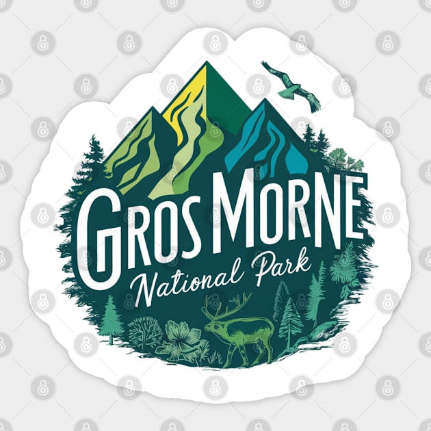 Gros Morne National Park Canadian Treasure Sticker by Perspektiva